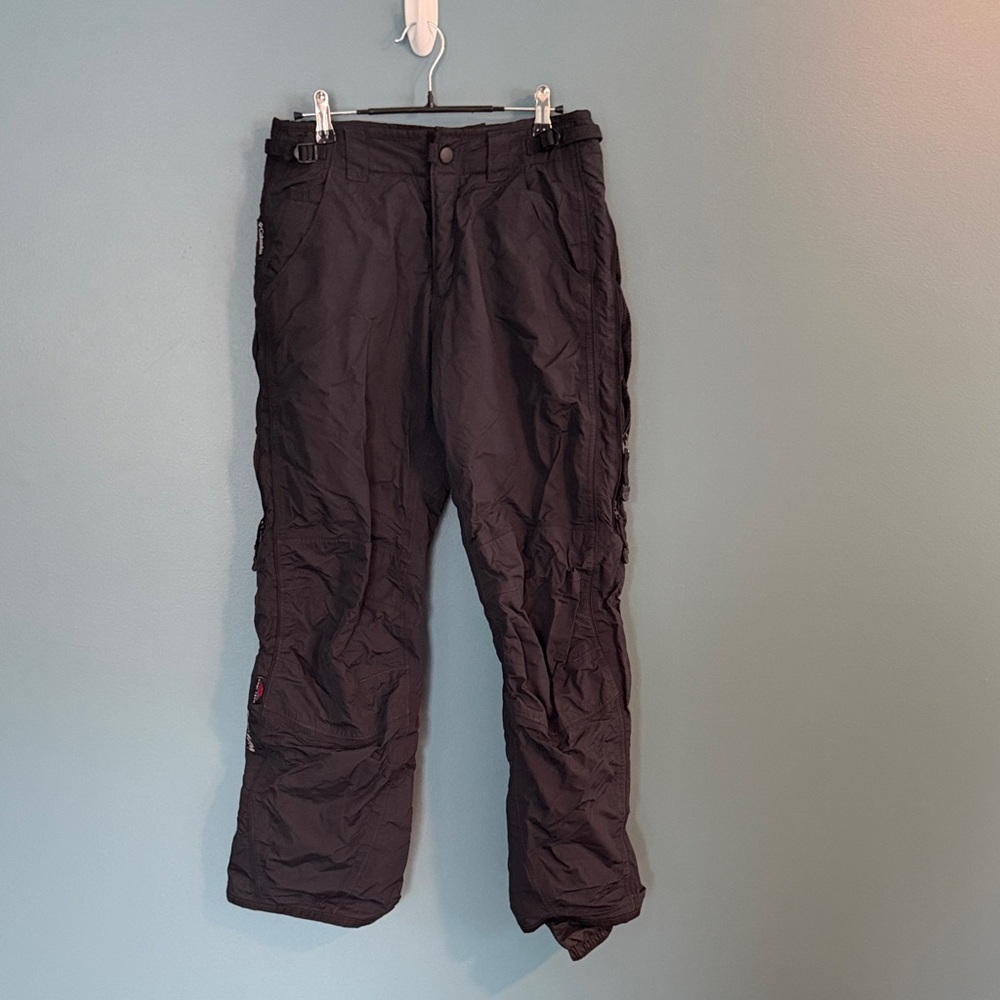 Columbia Women's Sz S Black Titanium OmniTech Snow and Ski Pants